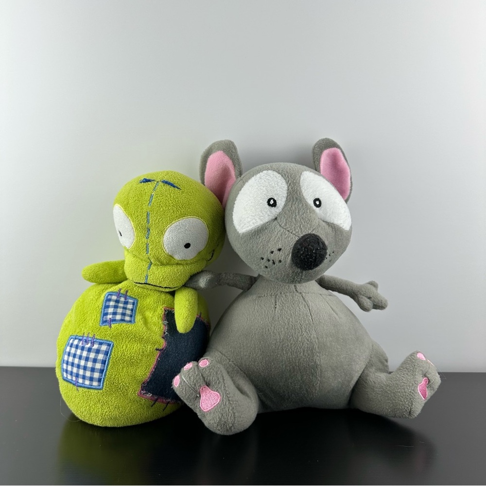 Toopy and Patchy Patch Amuze Plush Stuffed Animals LOT of 2 FLAWS: Please Read - Picture 1 of 6